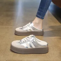 HKDQ Brand Designer Vulcanized Shoes for Womens Spring  Autumn Luxury Womens Slip-on Flat Shoes Casual Fashion Womens Shoes 1
