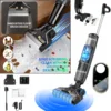 DayPlus Cordless Wet and Dry Vacuum Cleaner and Mop for Hard Floors, 3 in 1 Brushless Vacuum Cleaner With Self-Cleaning Function 1