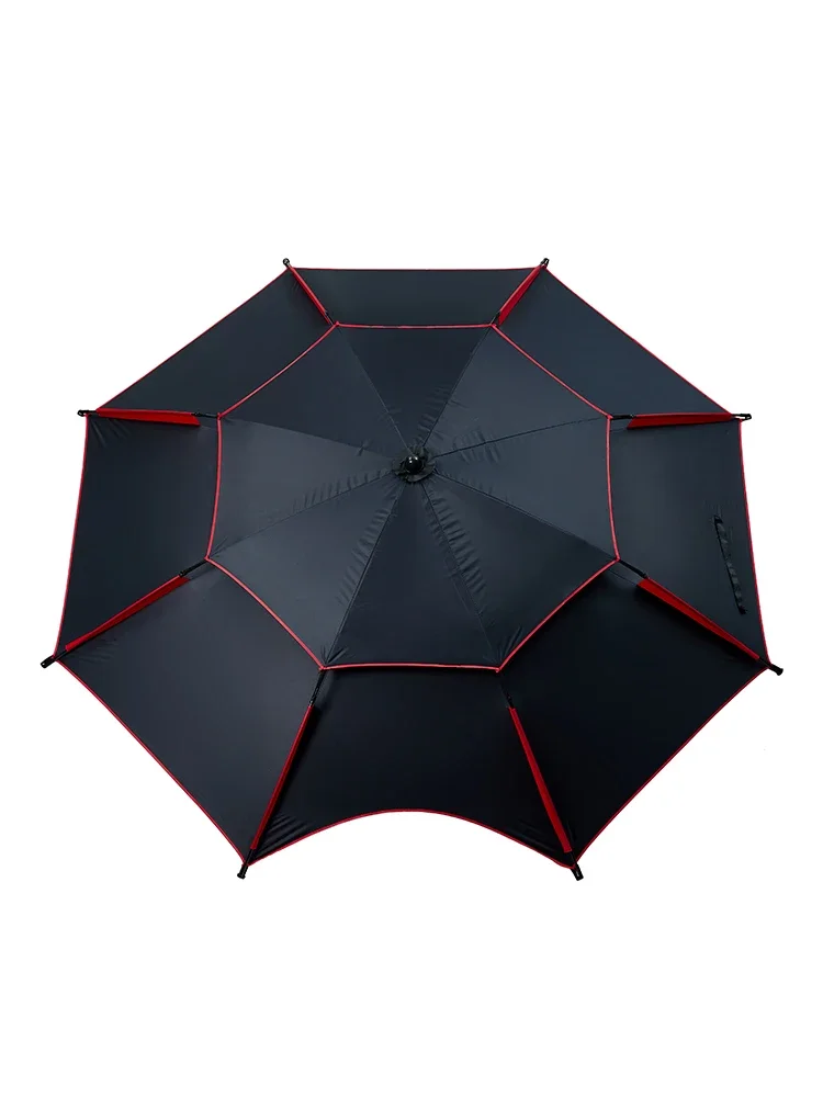 Parasol coupe-vent à double couche pour la plage et la pêche