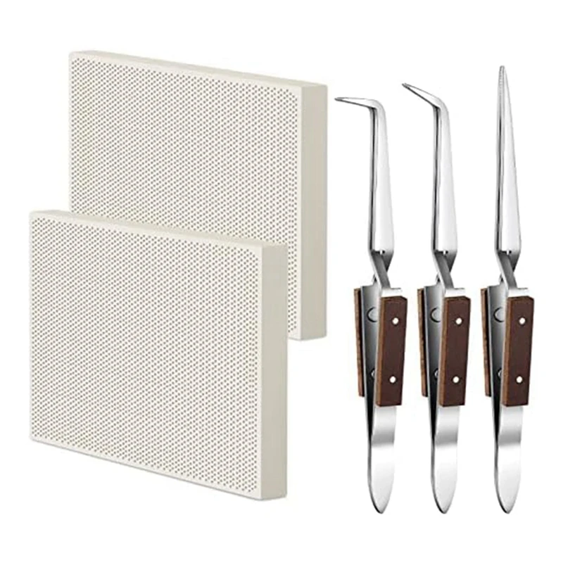 

Welding Blocks Honeycomb Ceramic Welding Plate Jewelry Welding Kit For Jewelry Making Tools Welding Supplies Parts