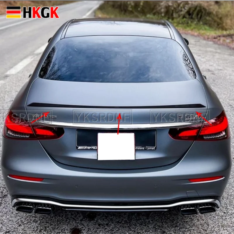 Задний спойлер багажника крыло для Mercedes-Benz новый E-класс W213 E250 E300 E43 E63 AMG Sedan 4 Door 2021