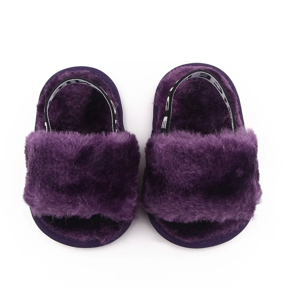 Baby Winter Soft Slipper Plushy Warm and Comfortable for 0-18 Months Toddler Boys and Girls Multiple Color Choices 2024 Fashion Sc5de90b0fd0c492bae1f43b4274048daB