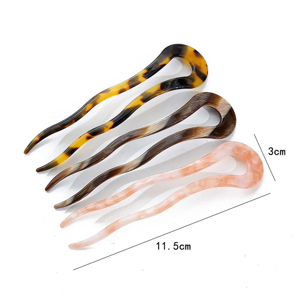 

Yanwenx Hair Pin Acetic Acid Material Coiled-up Women's Hair Accessories New Design Explosive Style Retro Hair Clip