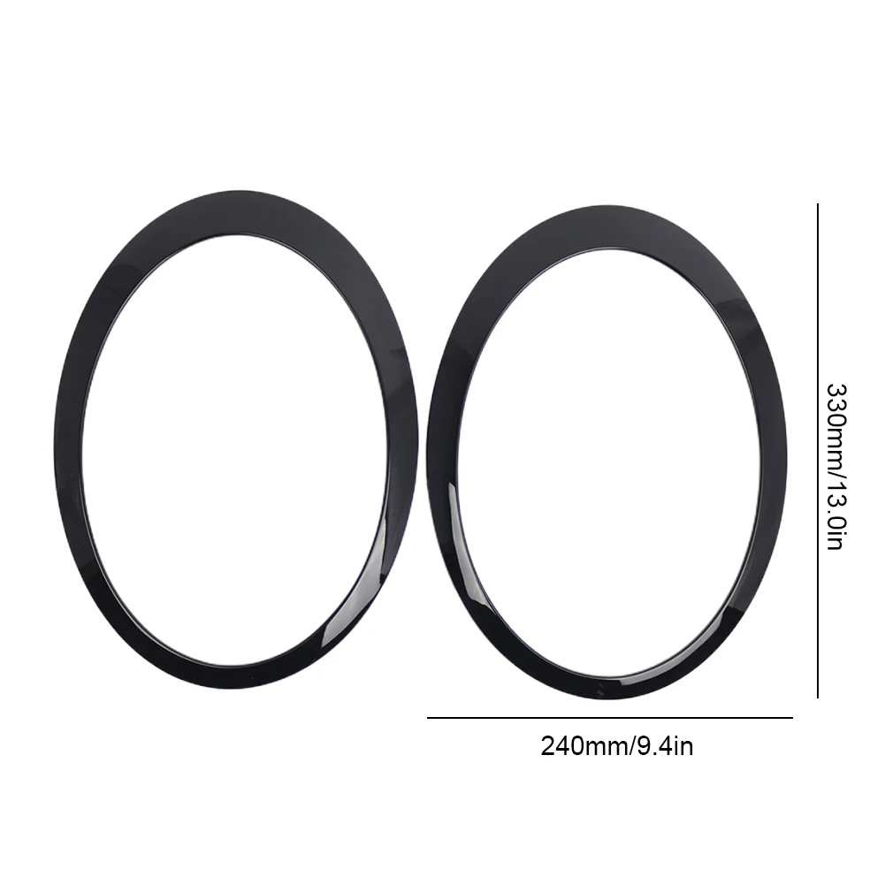 Auto lampe Ersatz gehäuse für Mini Cooper R50 2014-2018 Chrom links rechts  vorne Scheinwerfer Rahmen Scheinwerfer Augenbrauen Ring abdeckung