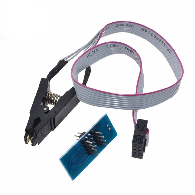 UPA USB ECU Chip Tuning Programmer Eeprom Board Adapter with SOP8 SOIC8 Clip for 24CXX & 25