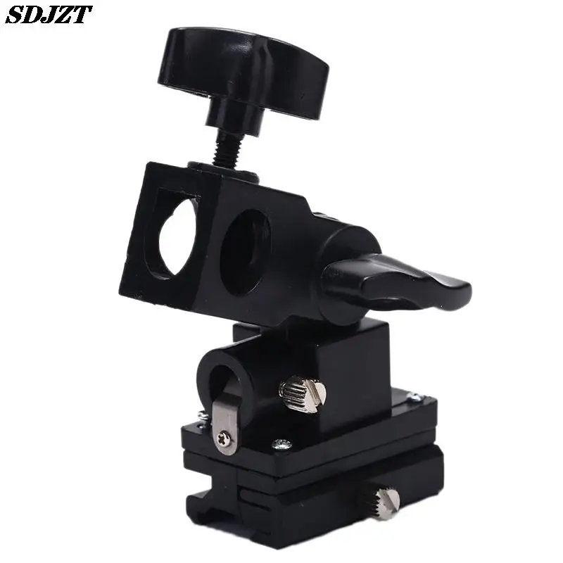 B-Type Flash Hot Shoe Bracket Tripod Umbrella Holder Swivel Light Stand Adapter Bracket B 1pc camera accessories camera bracket camera mount bracket