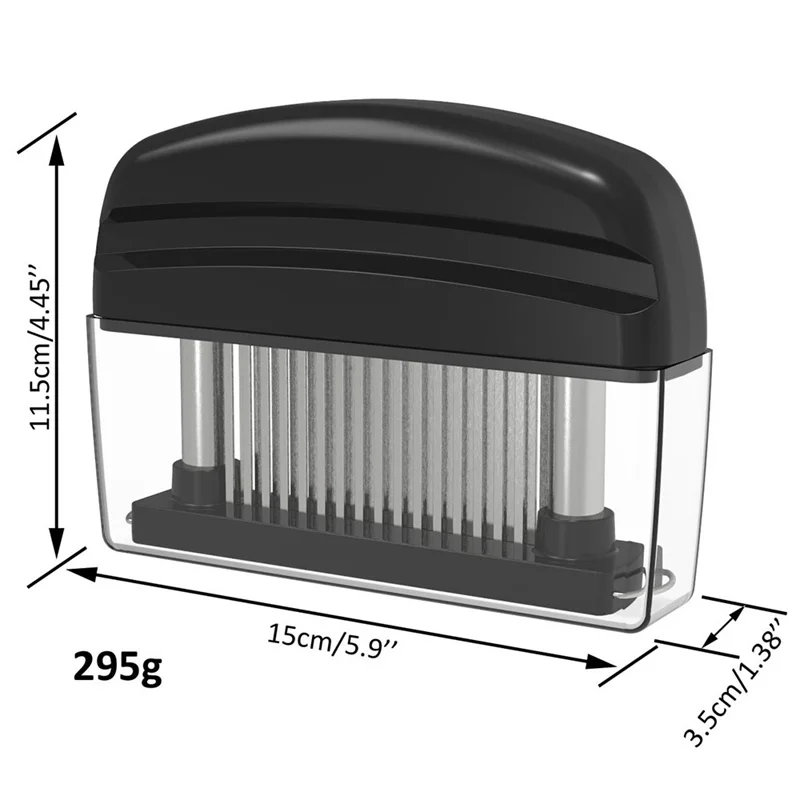 Stainless Steel Meat Tenderizer With 48 Blades Professional Kitchen Cooking Tools Accessories