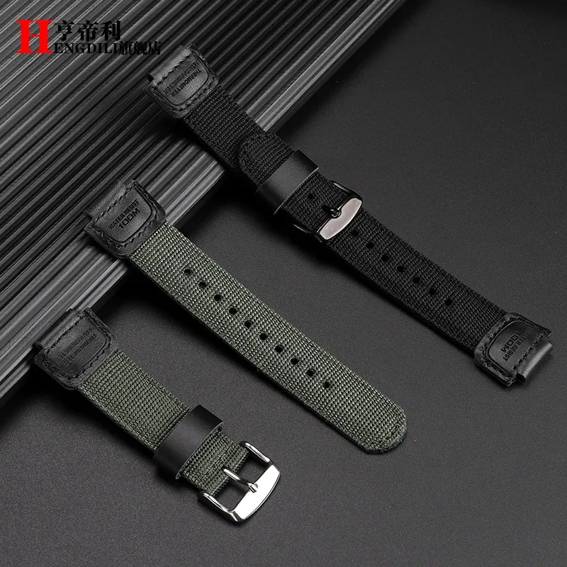 Enhanced Nylon Sports Strap - Durable Canvas Men's Bracelet 16mm Accessory