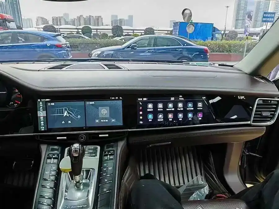 Carplay For Porsche Panamera 970 Upgraded Interactive Dual Screen 12.3 Inch + 11