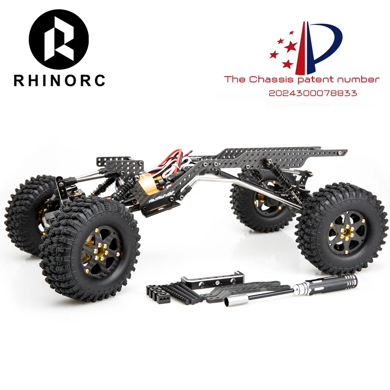 RhinoRC YUE RC Crawler LCG Chassis 1:10 RTR 80A ESC S12 Brushless