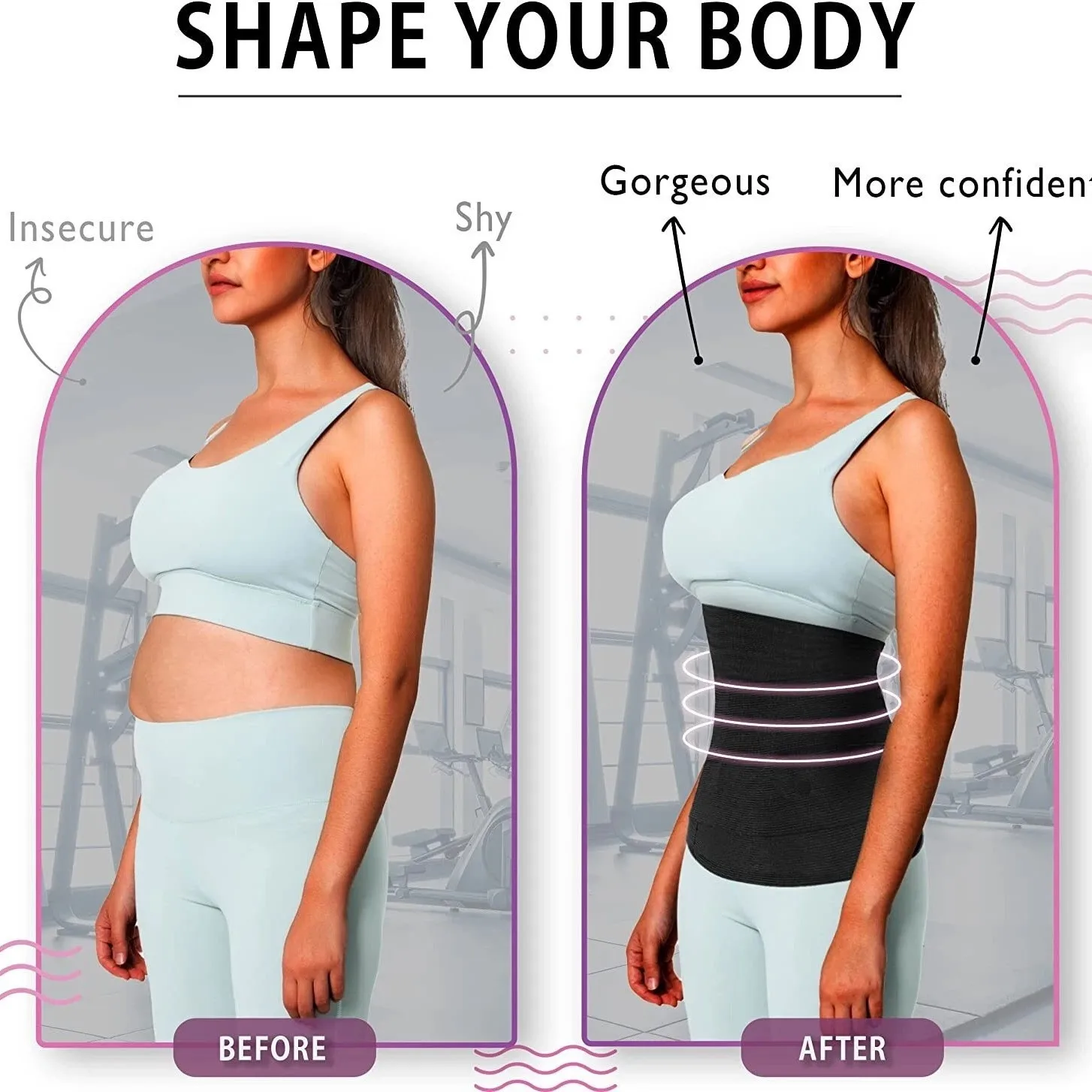 Adjustable Waist Training Belt and Abdomen Shaper - Multi-Season Support Band