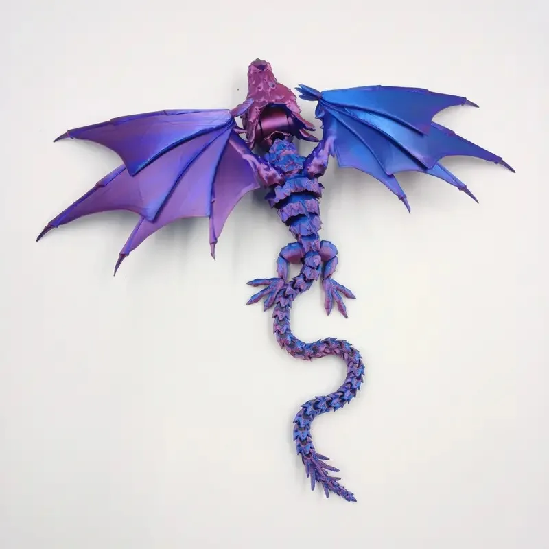 3D printing pterosaur joint model dragon creative collection aquarium decoration home decoration Halloween Christmas gift 3d printing service