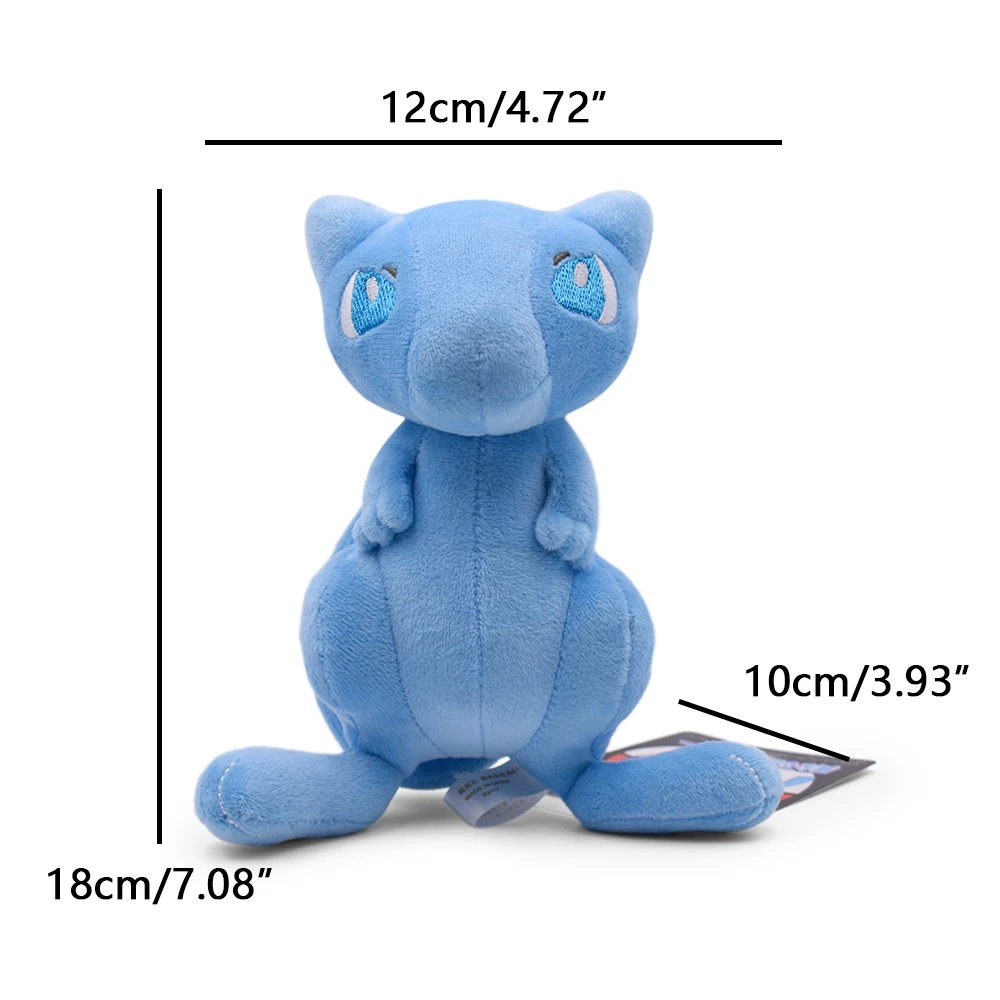 2023 TAKARA TOMY Pokemon Go dex Mew Plush toys Dolls Mew Pokémon Plush  Stuffed Toys Christmas