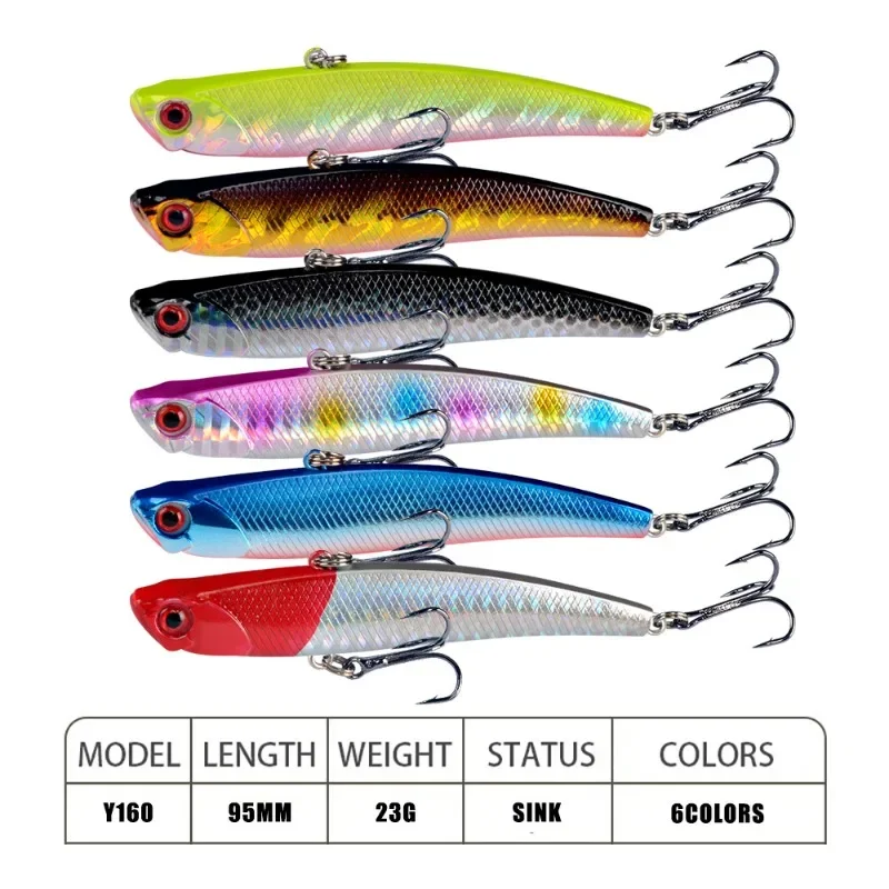 

Новинка, яркая рыболовная приманка, длинная блесна 9,5 см, для морской рыбалки, диаметр колебаний 23 г