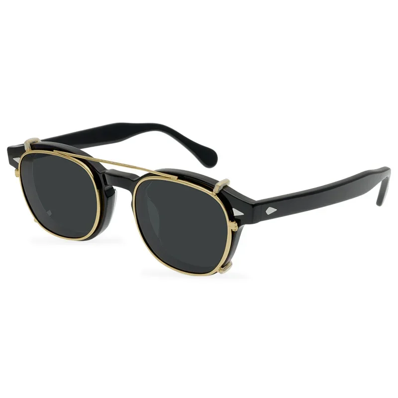 

Retro Clip-on Sunglasses Punk Artsy Unisex Riveted Sunglassess Trend Mens Sunglasses Designer Sunglasses Vintage Glasses Women