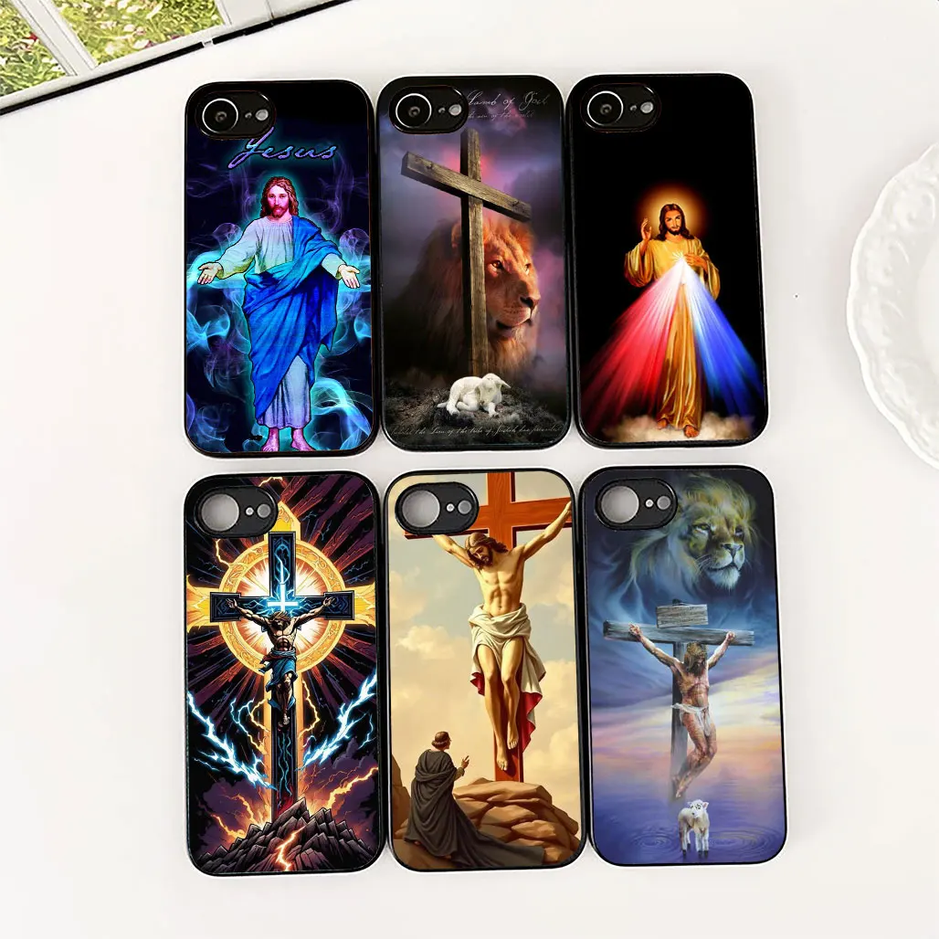 Divine Savior Christian Cross Phone Case Cover