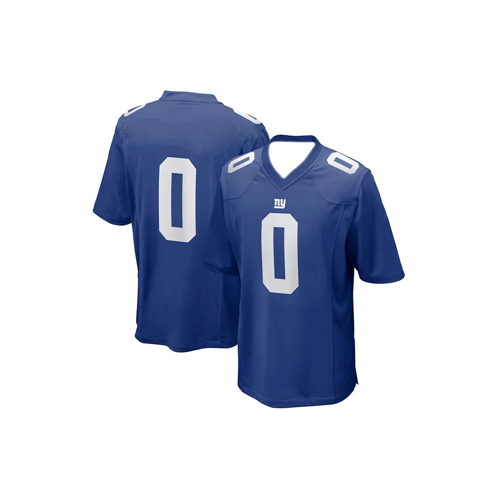 24-25 Adult New York American Football Jersey Rugby Jersey Sportswear Training T-shirt Giants Nabers 1 Number
