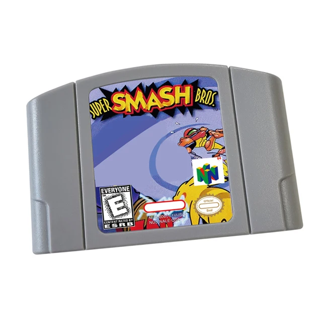 The Super Smash Bros N64 Game Cartridge Console US Version / n64 Game