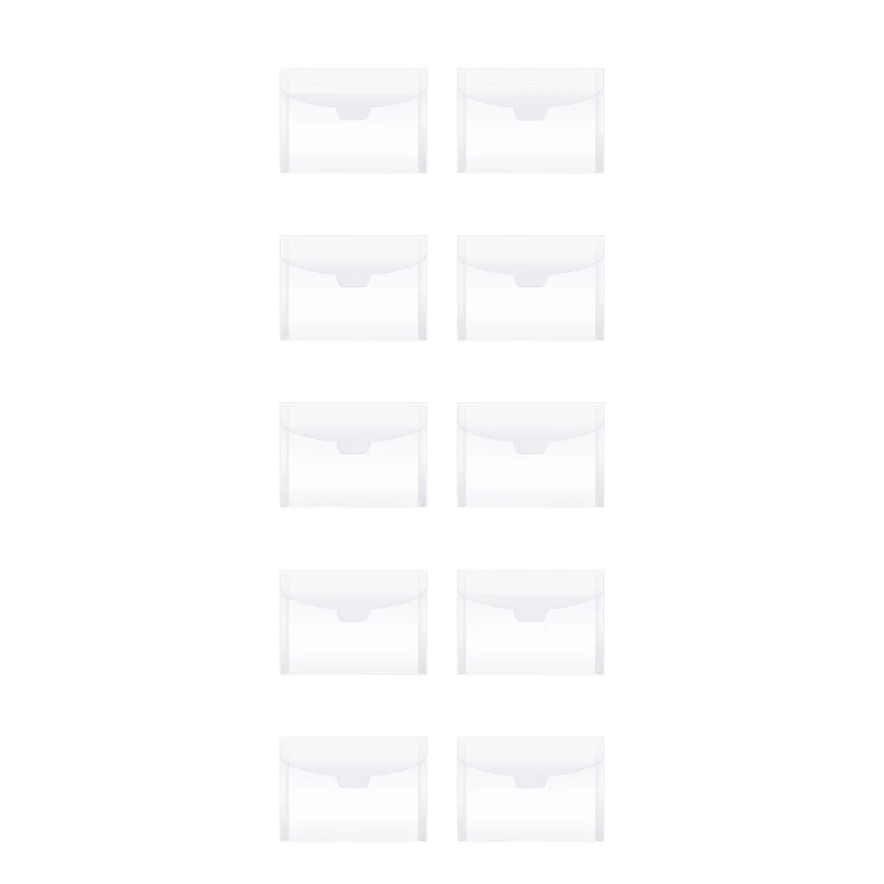 10Pcs 보관 주머니 다이 스탬프 보관 주머니