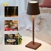 5200mAh 2024 Cordless Table Lamp LED Aluminum Dimmable Desk Lamp Lamp Restaurant Atmosphere Lighting for Indoor Outdoor Metallic 1