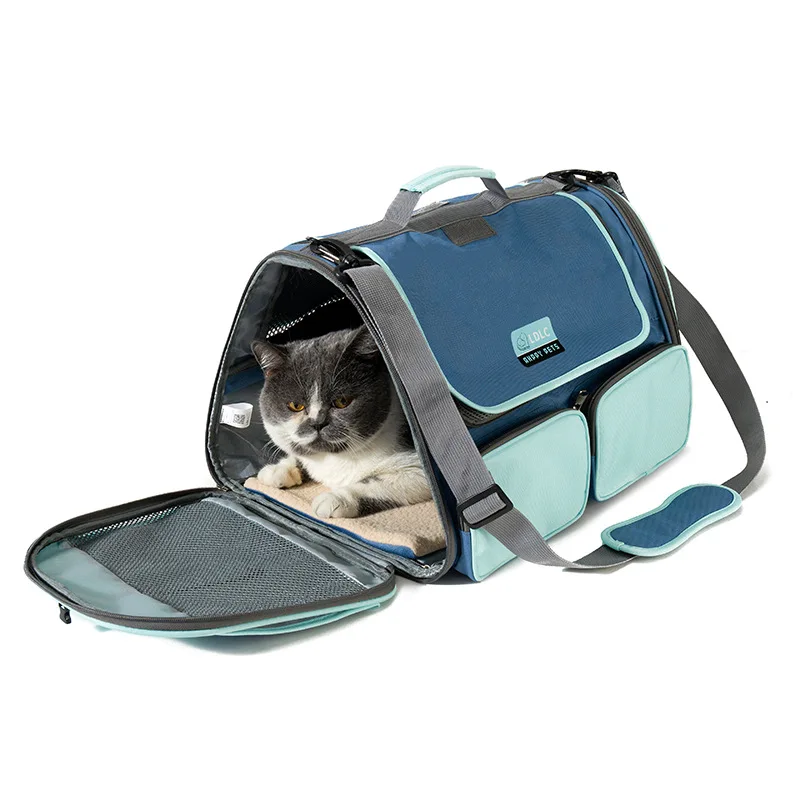 

Pet Outgoing Bag Breathable Portable Cat Portable Pet Bag Carry Dog Carrier Dog Out Backpack Handbag High Capacity Travel Bags