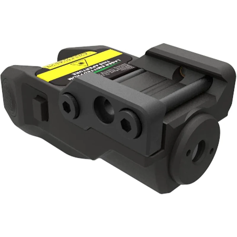 Low Profile Compact Tactical Rail Mount Green Laser Sight for Pistol Handgun Build-in USB Magnetic Touch Rechargeable Laser