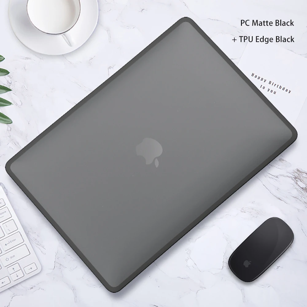 TPU Edge PC Matte Laptop Case for Macbook Air 13 Case A2337 for Mac book  Pro 16 Cover M1 2023 M3 Mac Pro 14 Case M2 Air 15 Funda - AliExpress