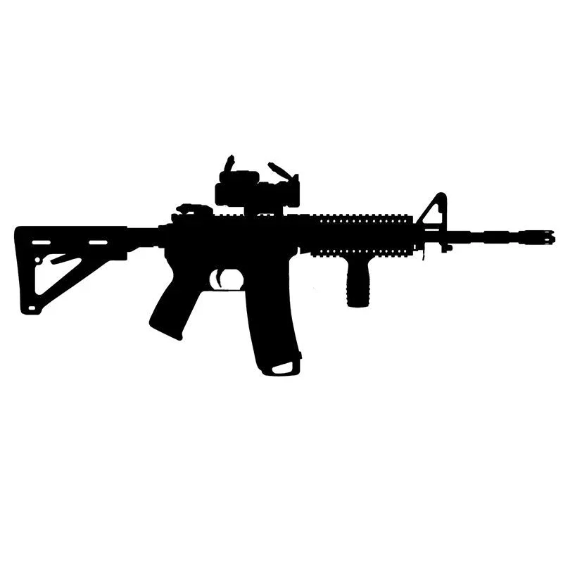Prodotti Automobilistici M16 Ar15 Adesivo In Vinile Adatto Per Stussy Car Instagram Usa Decalcomania 4X4