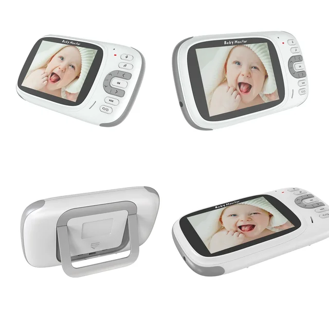 VB609 Smart Baby Monitor 3.2-inch Color LCD Screen Video Two-way Intercom Baby Monitor Camera Baby Room Surveillance Camera 5