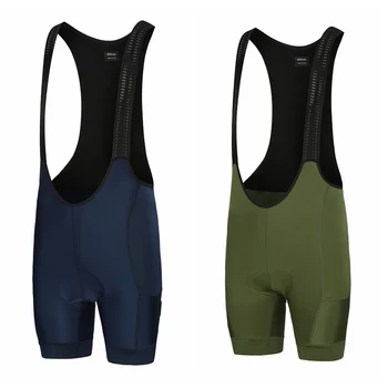 Rsantce-Cuissard à bretelles de cyclisme pour homme, vêtements de vélo, collants d'équitation rembourrés, 2 poches, vêtements d'extérieur, 4-6 heures, 2024