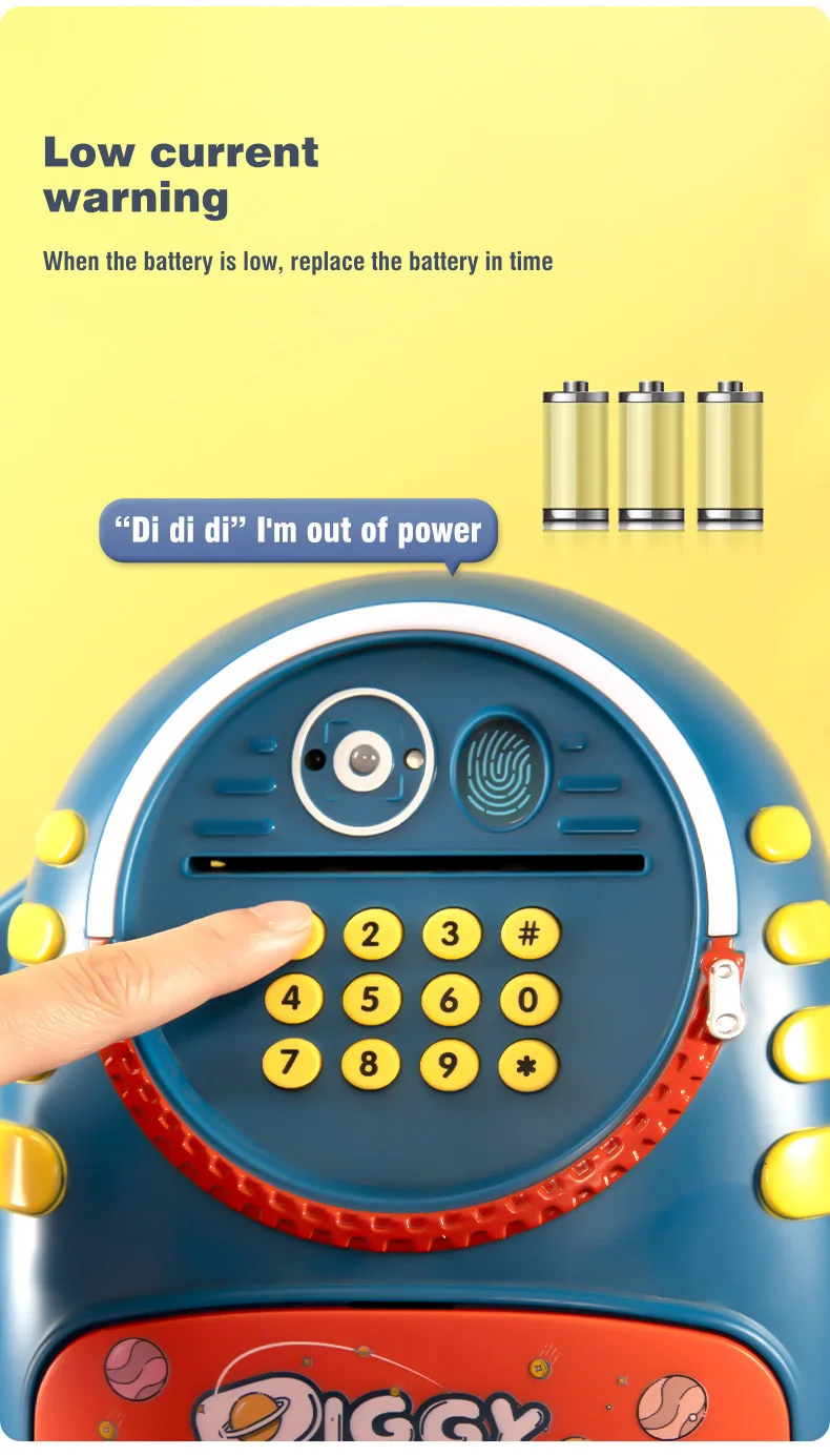 Piggy Bank Aerospace Schoolbag Money Box Toys For Kids Creative Electronic Coin Boxes Cash Safe Saving Birthday Party Child Gift 15 Piggy Bank Aerospace Schoolbag Money Box Toys For Kids Creative Electronic Coin Boxes Cash Safe Saving Birthday Party Child Gift