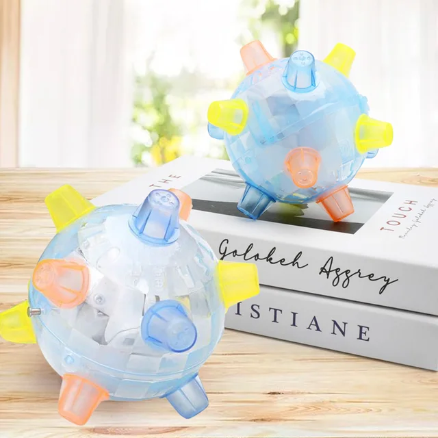 1PC Children Crazy LED Light Electric Dance Music Football Bouncy Ball Toys Luminous Football Toy For Boys Girls 5