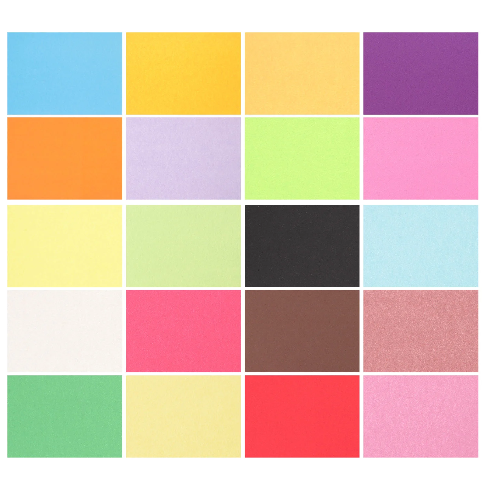 

Zerodeko Colored Cardstock 100Pcs Colored A4 Paper Diy Hand Craft Paper Colored Copy Paper Handmade Folding Paper Diy Hand Craft
