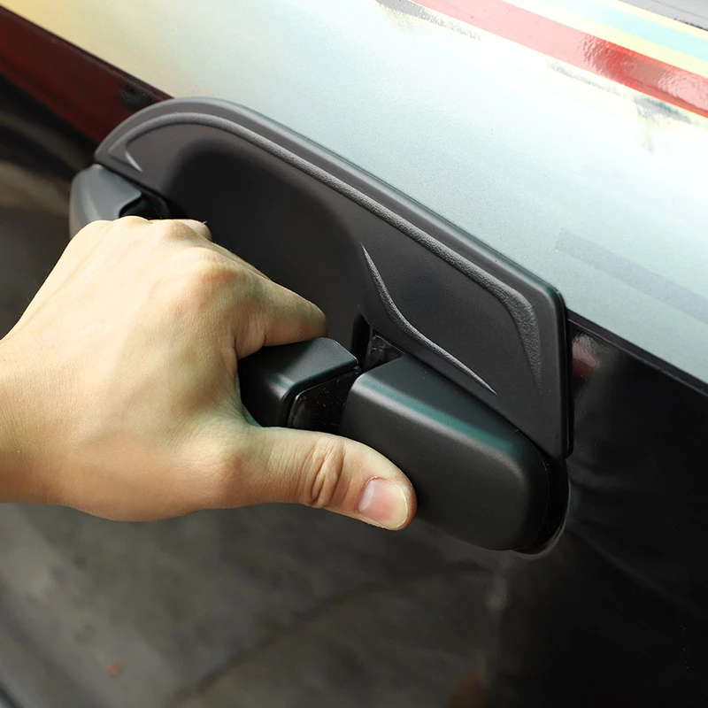 Auto Styling ABS Matte black Car body decorate Cover Moulding Sticker Car Accessories For Ford Ranger Wildtrak T6 T7 T8 2012-21