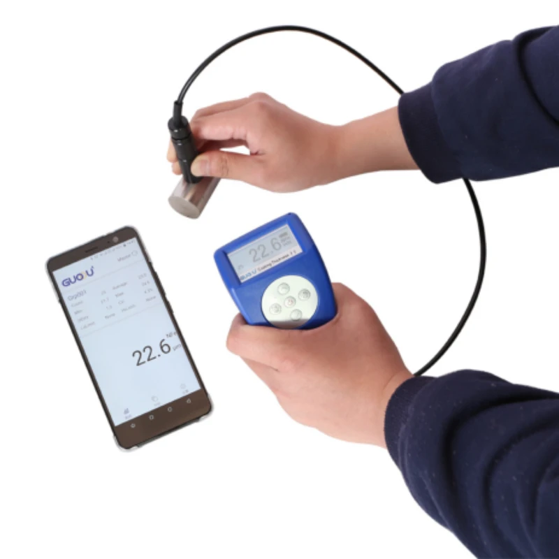 

Толщиномер покрытия с интерфейсом Bluetooth GTS8102