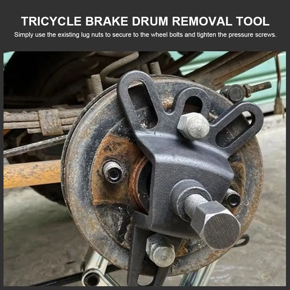 UniversalBrakeDrumPullerTool4HoleWheelHubPullerRepairToolDurableforMotorcylce