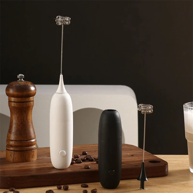 Description Picture 4 of itemMilk Frother Handheld Cappuccino Maker Coffee Foamer Egg Beater Chocolate Stirrer Mini Portable Food Blender Kitchen Whisk Tool