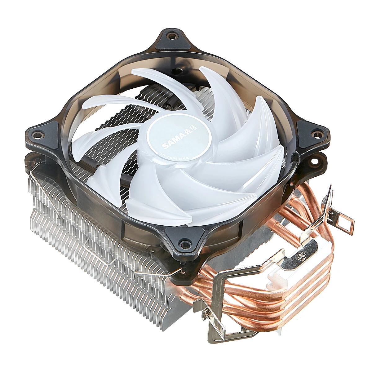 Sama Cpu Cooler 125w Tdp 4pin Pwm Tubos de Calor para Intel Lga 1700 2011 1200 1150 1151 X79 X99 e5 Amd Am3 Am4 Radiador de Refrigeração do Computador - Imagem 5