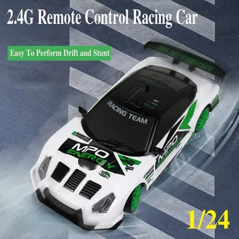 2.4G Cool High-Speed Drift Racing Car AE86 Model Remote Control Racing Car Four-Wheel Drive GTR Remote Control Car Boy Toy Gifts