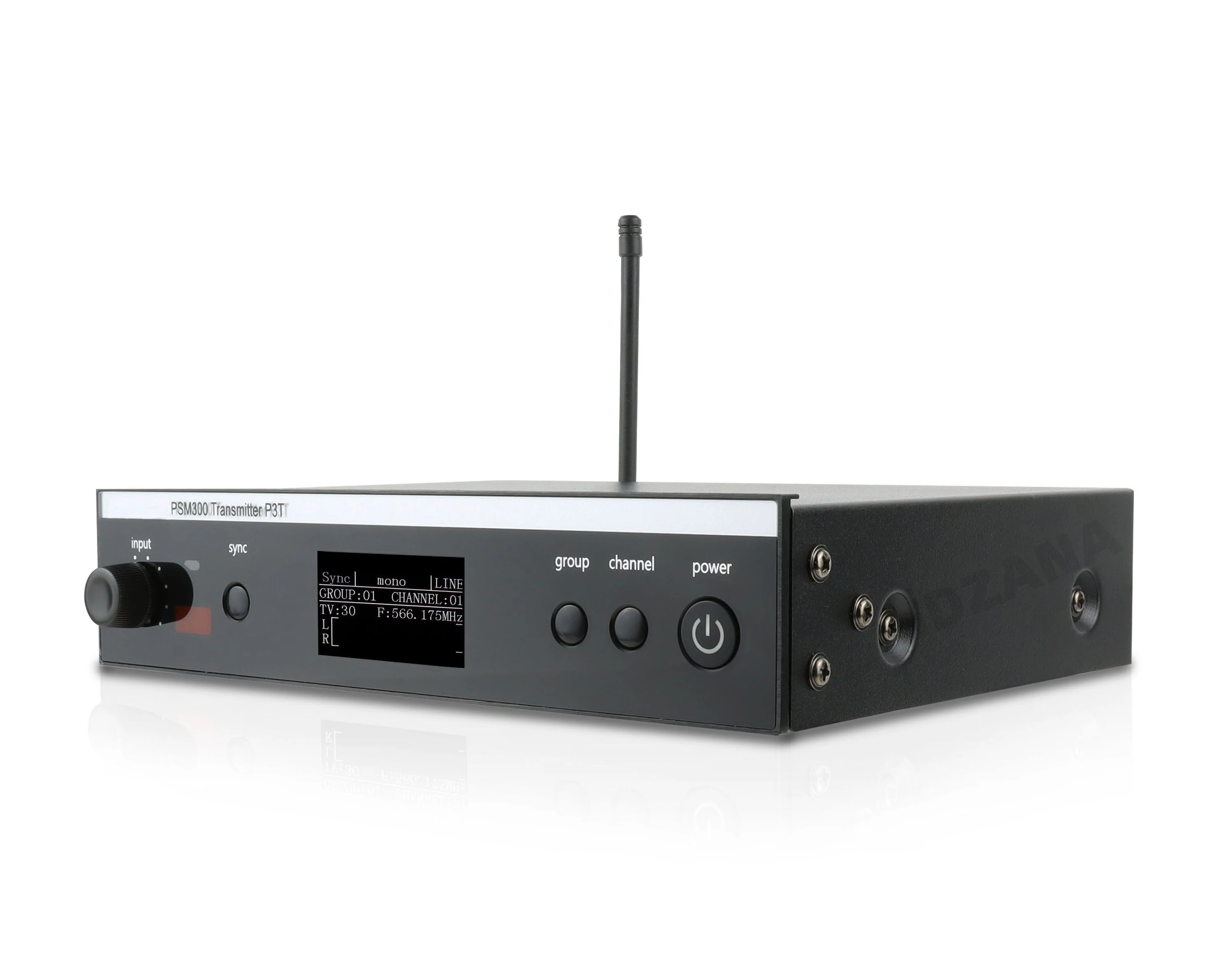 Maclex PSM300 In-Ear Monitoring System Stage Personal Wireless In Ear Monitor For Bands 500MHz 100mW 24-Bit Processor Audio