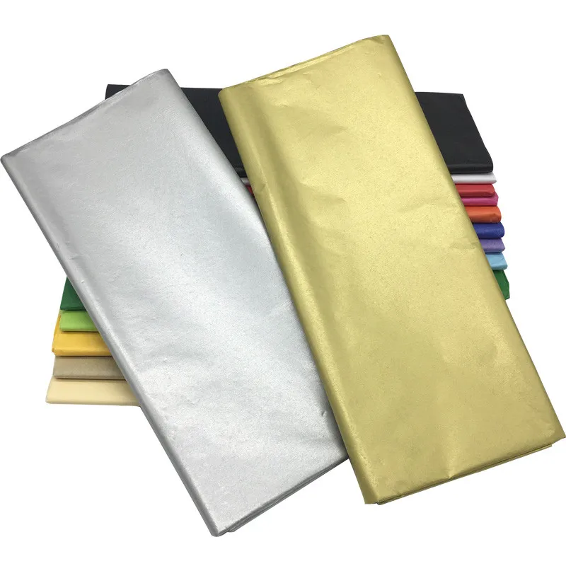 10Sheets/bag Tissue Paper Flower 50*66cm Gift Packaging Home Decoration Festive Party Wedding DIY Supplies