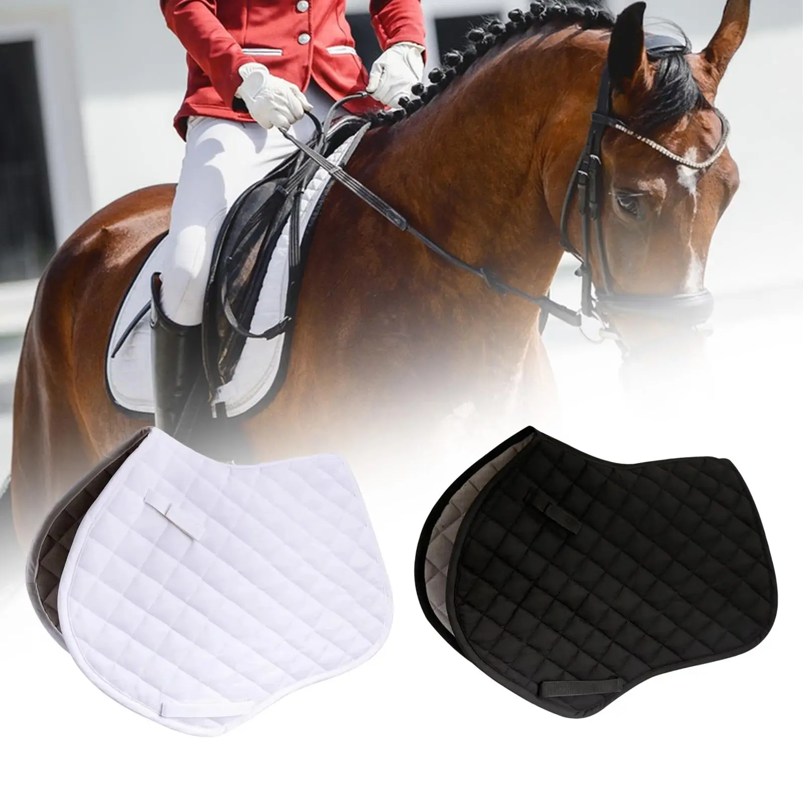 Equestrian Saddle Cushion for Horse Riding And Jumping Support