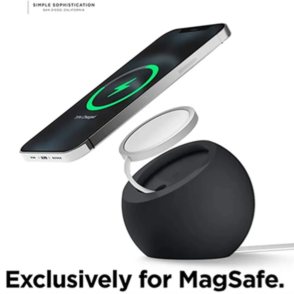 Apple MagSafe Magnetic Wireless Charging Stand with Silicone Base