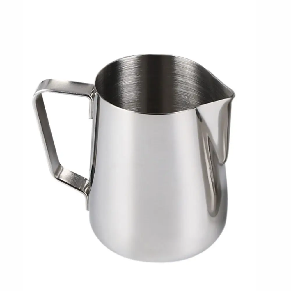 Milk Frothing Pitcher Stainless Steel Coffee Pitcher Espresso Steaming Coffee Barista Latte Frother Cup Cream Froth