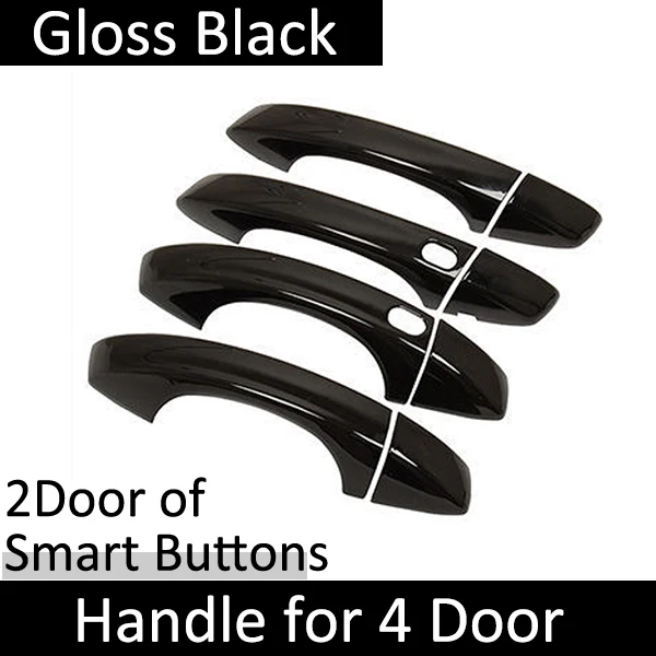 Fit For Skoda Kamiq Nw4 2019 2020 2021 2022 Gloss Black Outer Door Handle  Cover Protective Styling Stickers Trim Car Accessories - Exterior Door  Handles - AliExpress