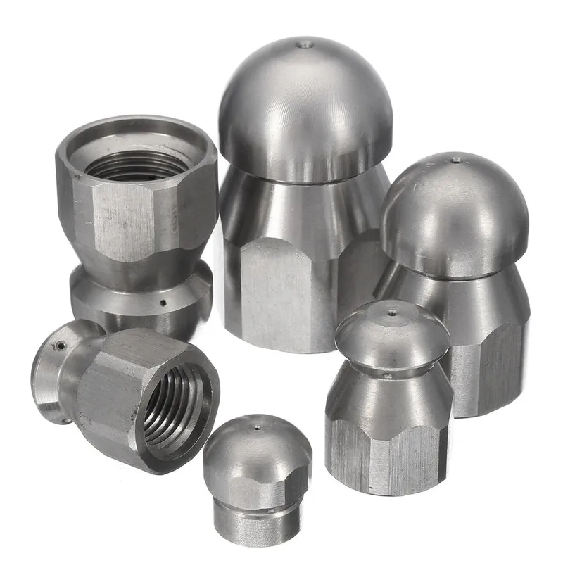 3/8" 1/8" 1/4" 1/2" Pressure Washer Nozzle for Home Garden Drain Hose Sewer Caulking Nozzle Applicator Caulking Gun Applicator Heat Gun Nozzle