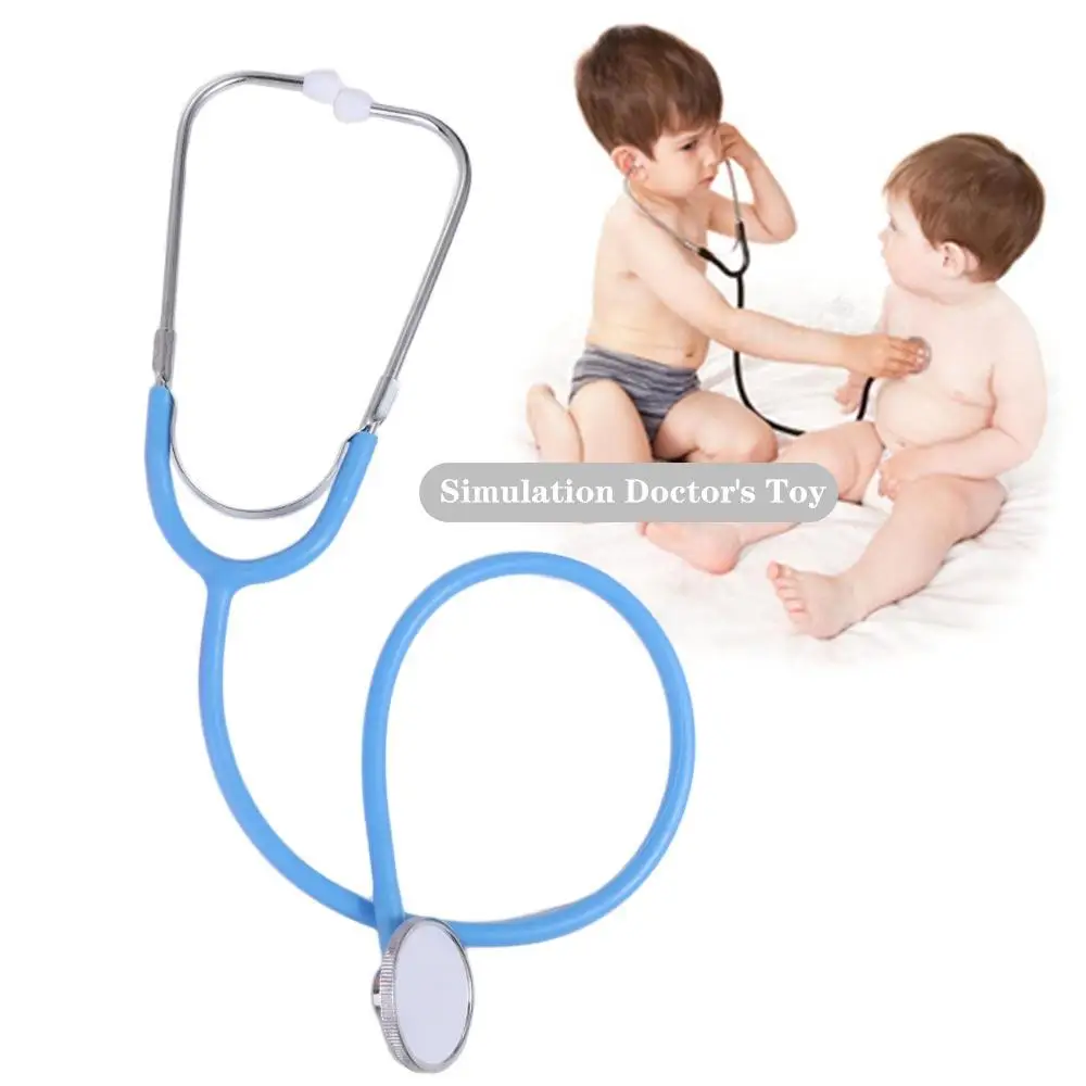 Accessories Family Parent-Child Games Kids Stethoscope Toy Simulation Stethoscopes Play House Toys Simulation Doctor's Toy DIY 4
