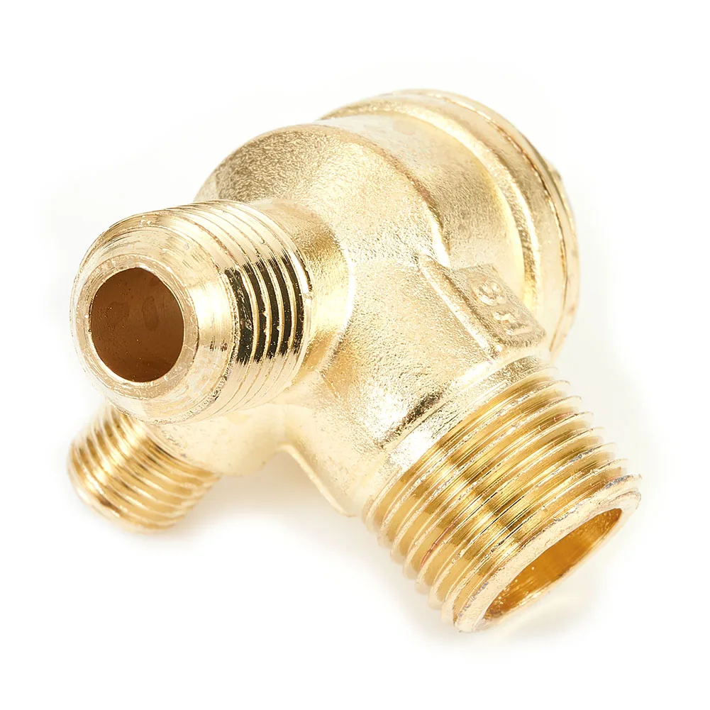 

Tool Check Valve Zinc Alloy Check Valve Connector Durable For Air Compressor High Quality Male Practical Brand New