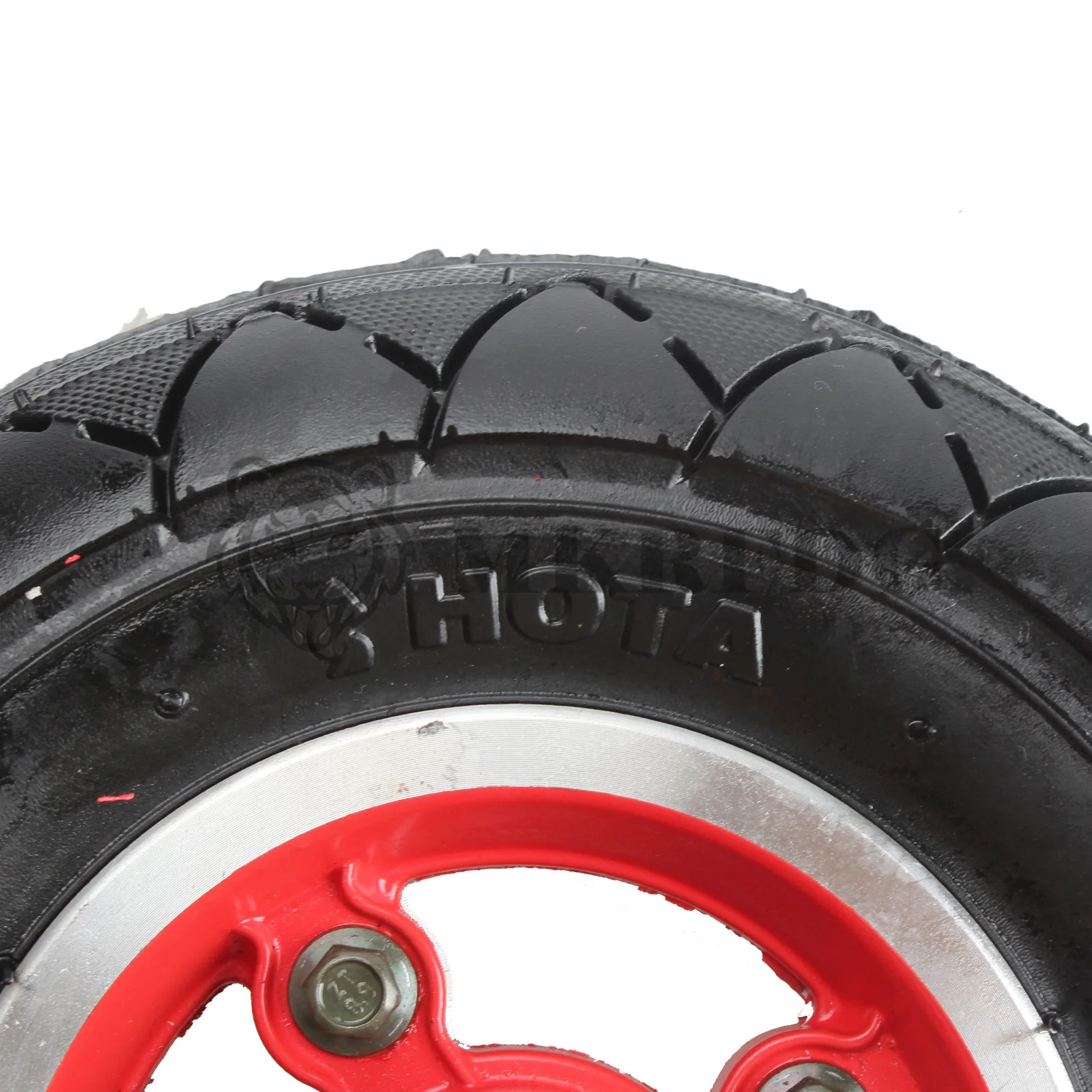 Pneu 200x50 (8x2) Avec Chambre à Air Pour Scooter Razor E100/E200 - Compatible Hoverboard Et Buggy