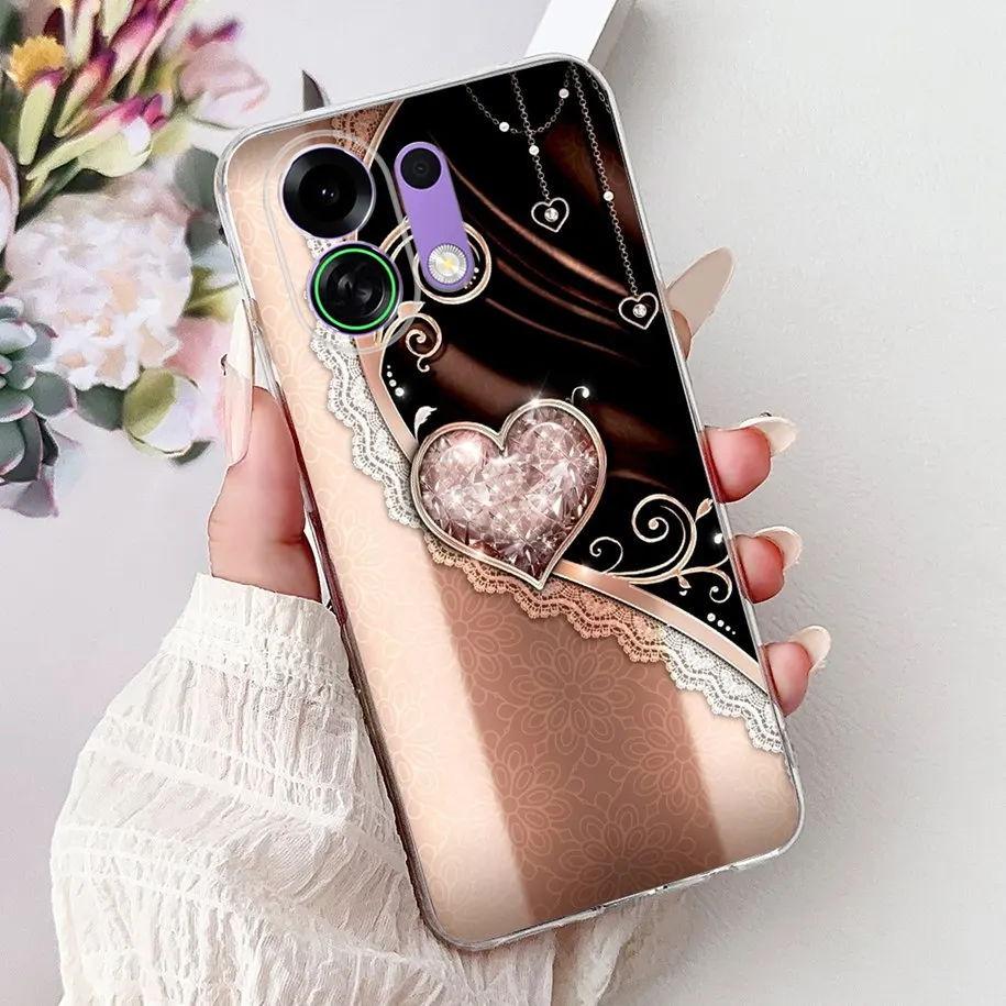 Luxury Painted Cartoon Dragon Cat Soft Silicone Phone Case